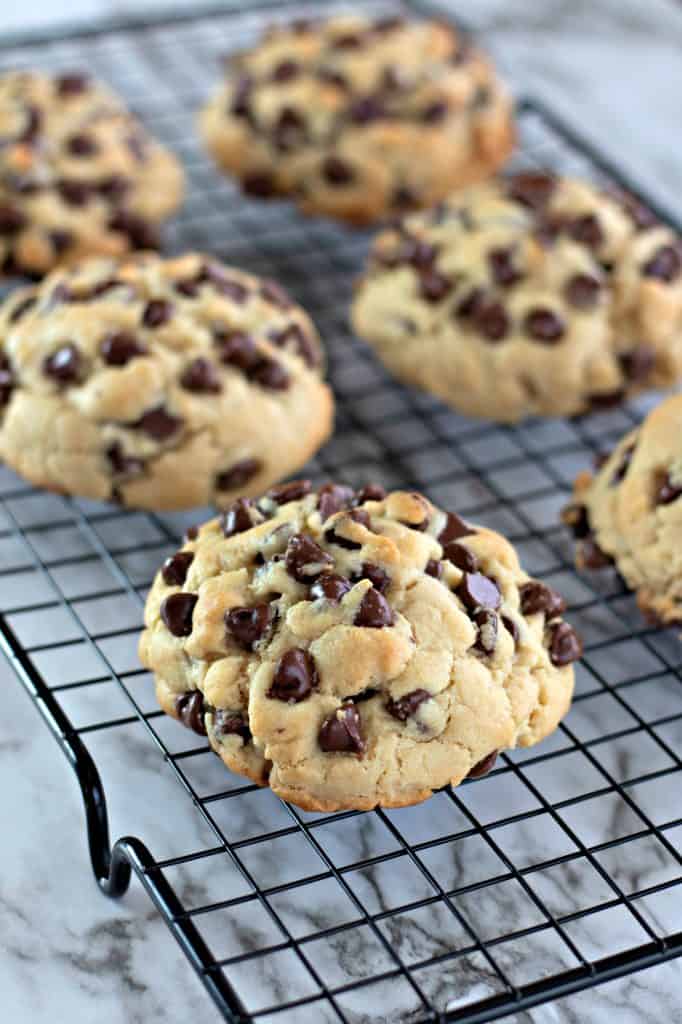 Bakery Style Chocolate Chip Cookies 